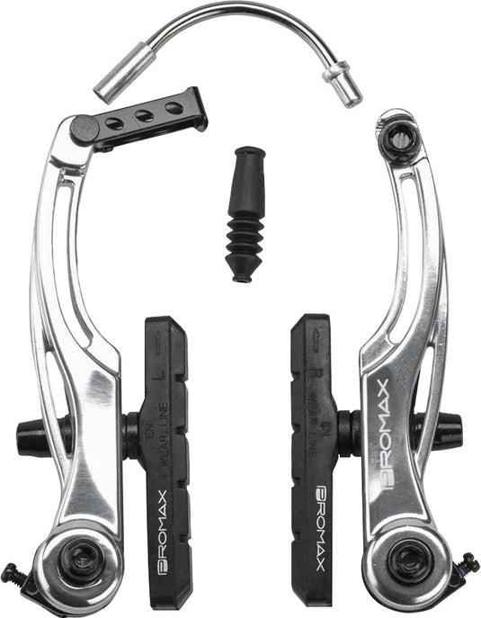 P-1 PRO V-BRAKE ARMS SILVER BR3689 image 1