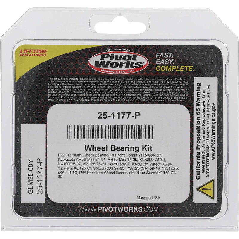 Load image into Gallery viewer, WHEEL BEARING KIT PREMIUM 25-1177-P image 4
