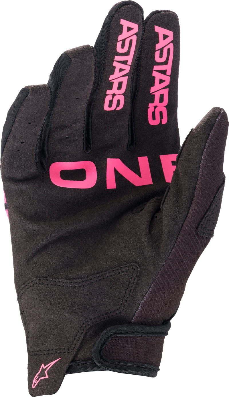 Load image into Gallery viewer, YOUTH RADAR GLOVES BLK/GREEN NEON/PINK FLUO Y3XS 3541822-1669-3XS image 2
