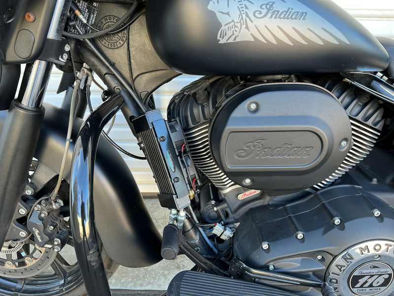 Load image into Gallery viewer, INDIAN OIL COOLER SIDE MOUNT NAKED IN-1N image 2
