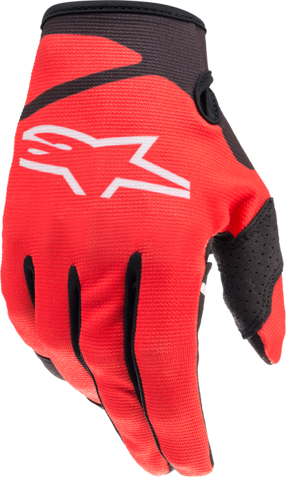 YOUTH RADAR GLOVES BRIGHT RED/BLACK SM 3541822-3031-S image 1