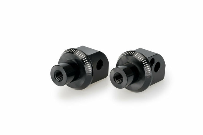 FOOTPEG ADAPTER PASSENGER BLACK YAM 20676N image 1
