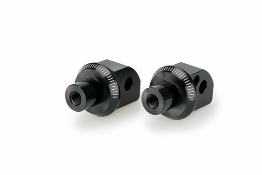 FOOTPEG ADAPTER PASSENGER BLACK YAM 20676N image 1