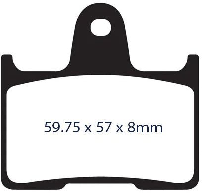 BRAKE PAD Z+ REAR `14-UP SPORTSTER 7235-Z image 1