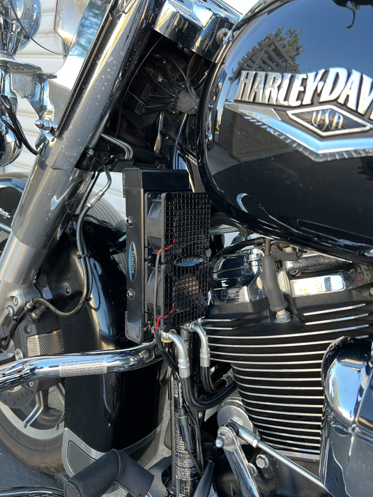 OIL COOLER M8 TOURING `17-23 (CHOPPED GUARD) SMT8-5N image 5