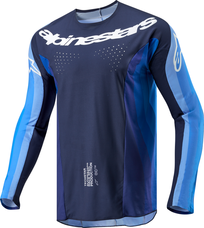 Load image into Gallery viewer, TECHSTAR PNEUMA JERSEY DARK NAVY/LIGHT BLUE 2X 3766924-7054-XXL image 1
