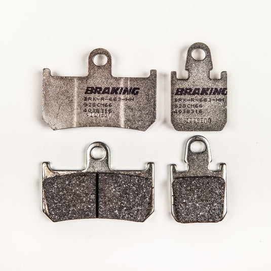 BRAKE PAD SET SINTERED HIGH PERFORMANCE 928CM66 image 1