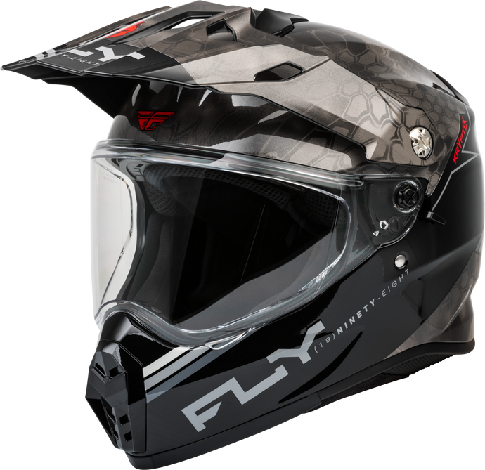 TREKKER KRYPTEK CONCEAL HELMET BLACK/GREY/WHITE SM 73-7027S image 1