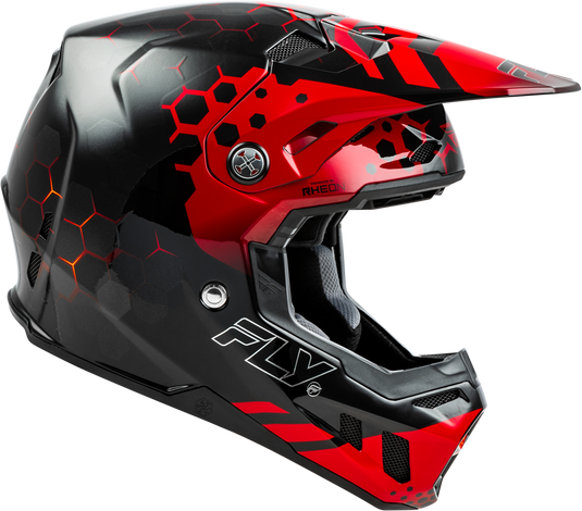 FORMULA CC TEKTONIC HELMET BLACK/RED/ORANGE XL 73-4331X image 4