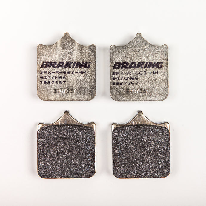 BRAKE PAD SET SINTERED HIGH PERFORMANCE 947CM66 image 1