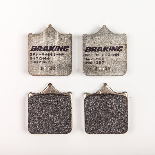 BRAKE PAD SET SINTERED HIGH PERFORMANCE 947CM66 image 1