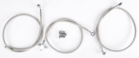 BRAKELINE FRONT 3-LINE STD +2 KFX450-F-2 image 1
