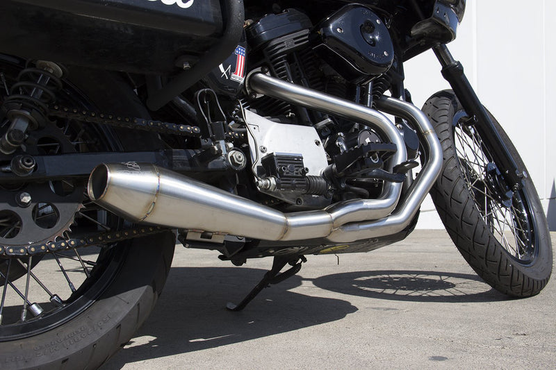 Load image into Gallery viewer, COMP S 2IN1 EXHAUST SPORTSTER GEN 2 BRUSHED 005-5150199 image 2
