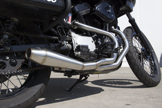 COMP S 2IN1 EXHAUST SPORTSTER GEN 2 BRUSHED 005-5150199 image 2