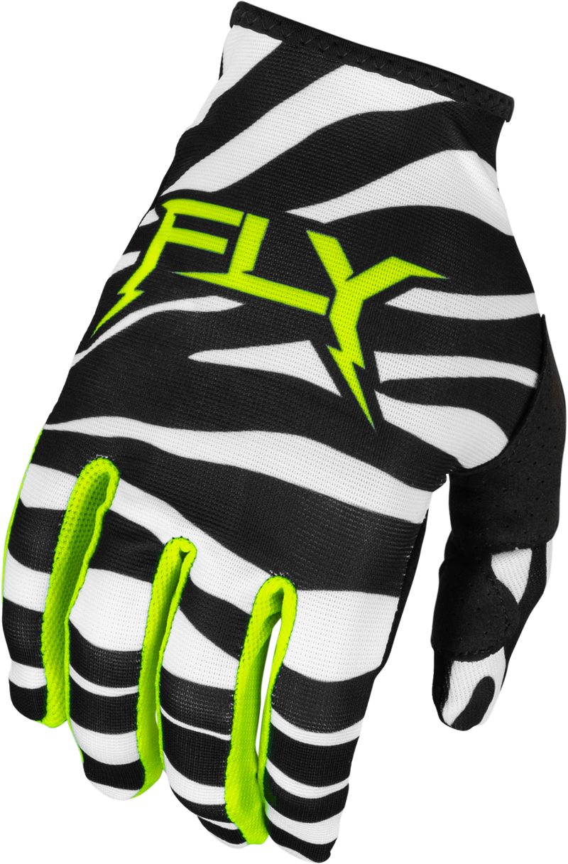 Load image into Gallery viewer, LITE UNCAGED GLOVES BLACK/WHITE/NEON GREEN LG 377-742L image 1
