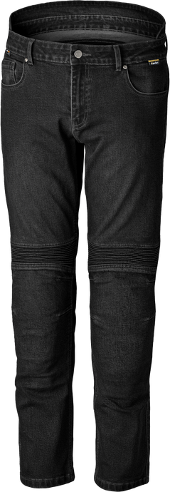 KEVLAR TECH PRO CE SL JEAN SOLID BLACK TEXTILE MD 102327BLK2-32 image 1
