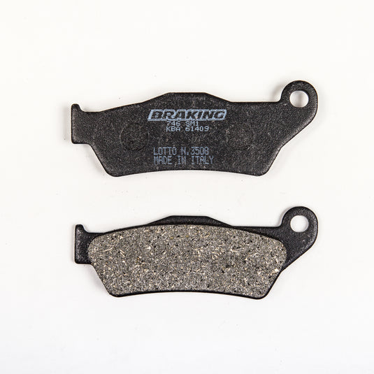 BRAKE PAD SET SEMI-METALLIC 746SM1 image 1