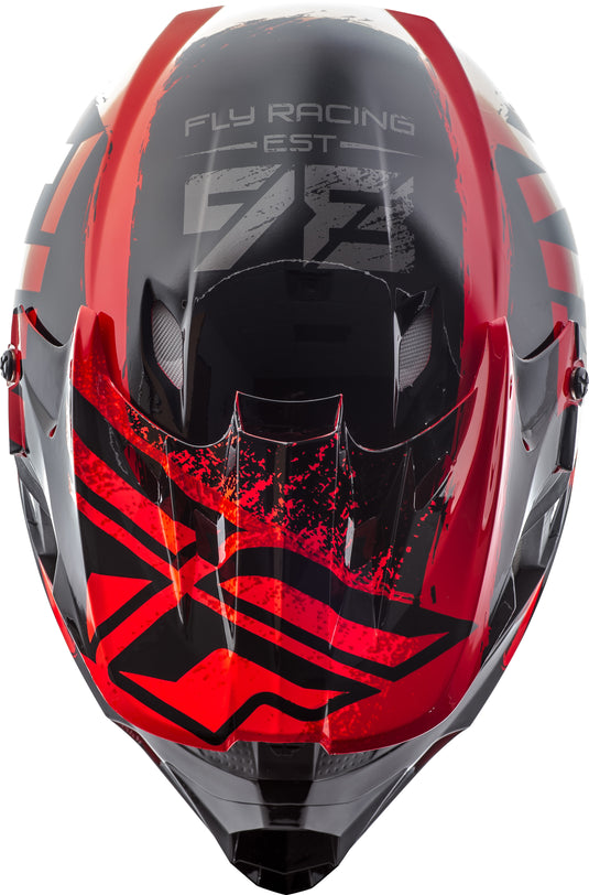 KINETIC BURNISH HELMET BLACK/RED/ORANGE YL 73-3392-3-YL image 4