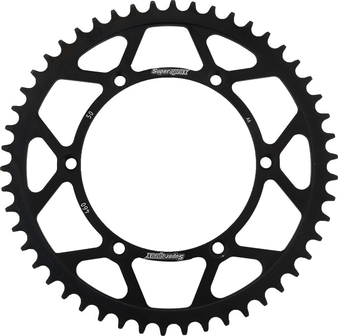 REAR SPROCKET STEEL 50T-520 BLK KAW RFE-460-50-BLK image 1