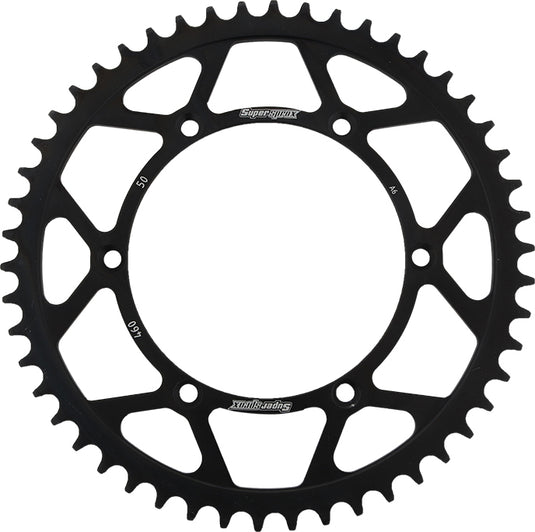 REAR SPROCKET STEEL 50T-520 BLK KAW RFE-460-50-BLK image 1