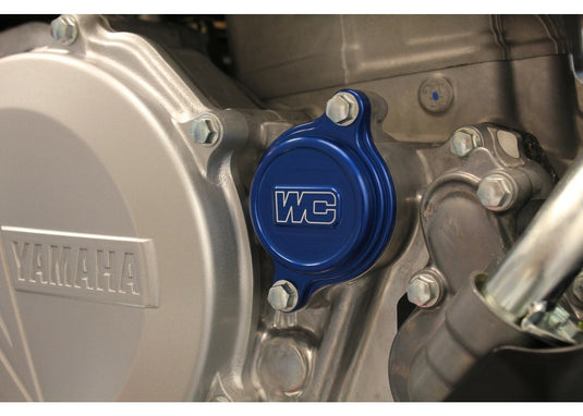 OIL FILTER COVER BLUE YAM 27-145 image 2