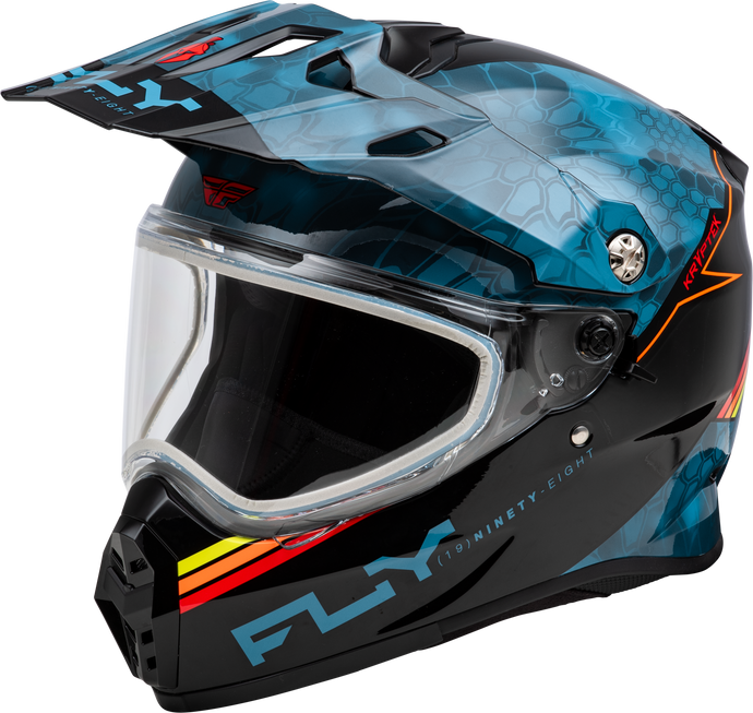 TREKKER CW CONCEAL HELMET DUAL SHLD SLATE/BLACK/RED LG 73-31359L image 1