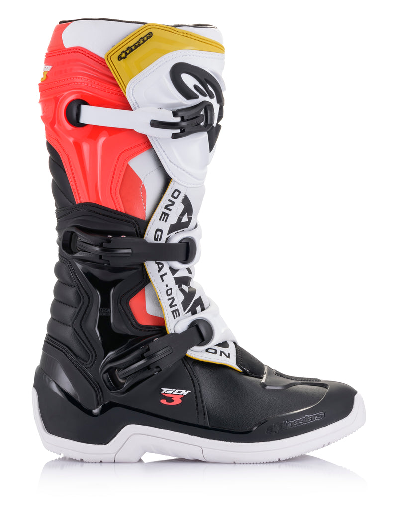 Load image into Gallery viewer, TECH 3 BOOTS BLACK/WHITE/ RED/FLUO YELLOW SZ 11 2013018-1238-11 image 4
