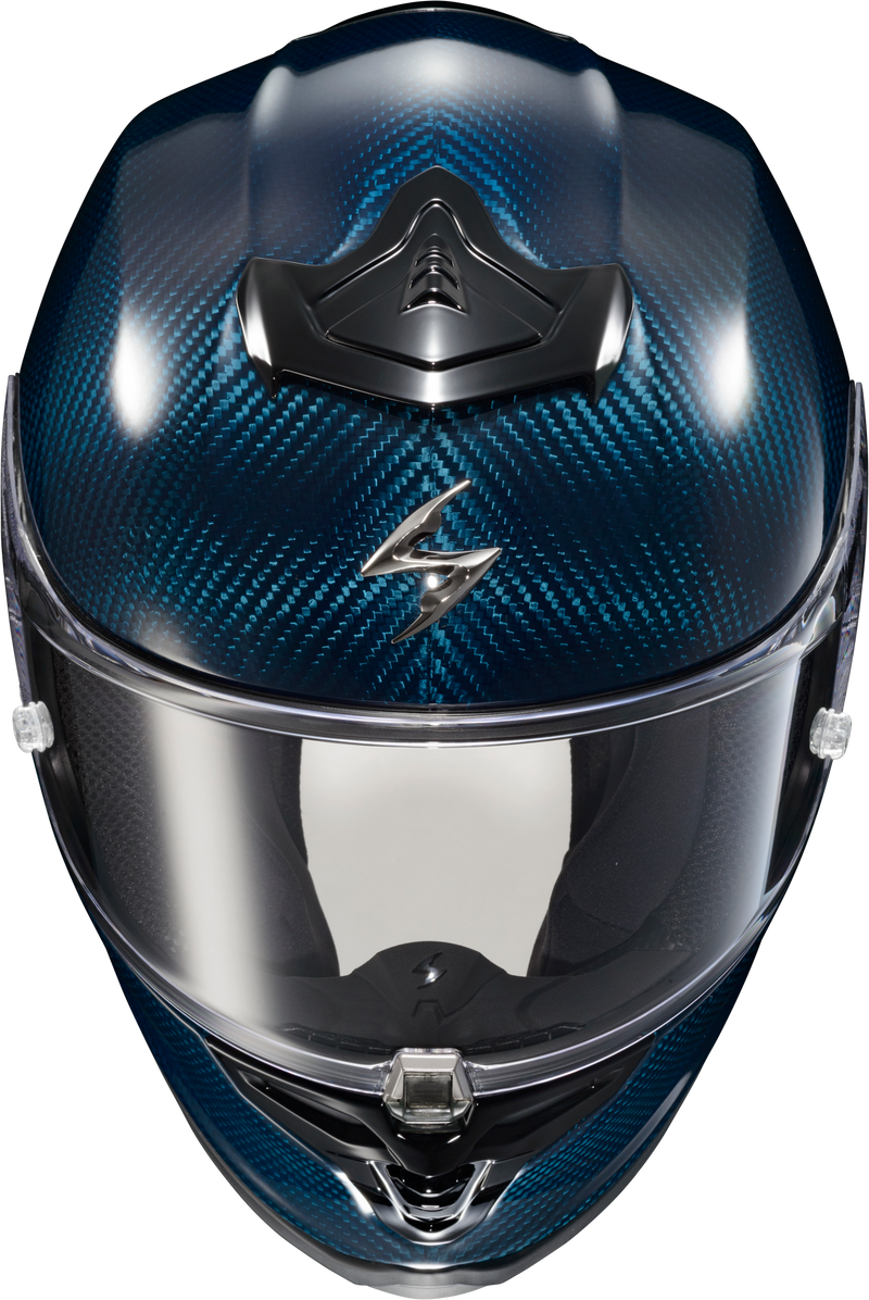 Load image into Gallery viewer, EXO-R1 AIR FULL FACE HELMET CARBON BLUE LG R1C-0205 image 3
