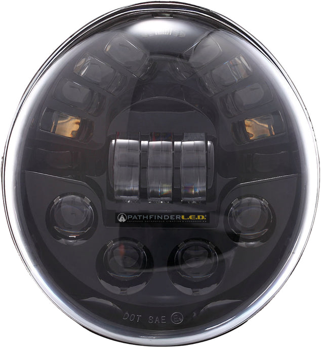 V-ROD HEADLIGHT BLACK V2VRDB image 1