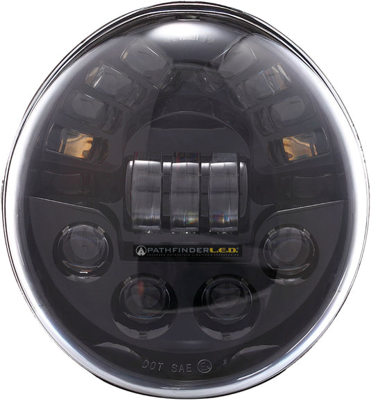 V-ROD HEADLIGHT BLACK V2VRDB image 1