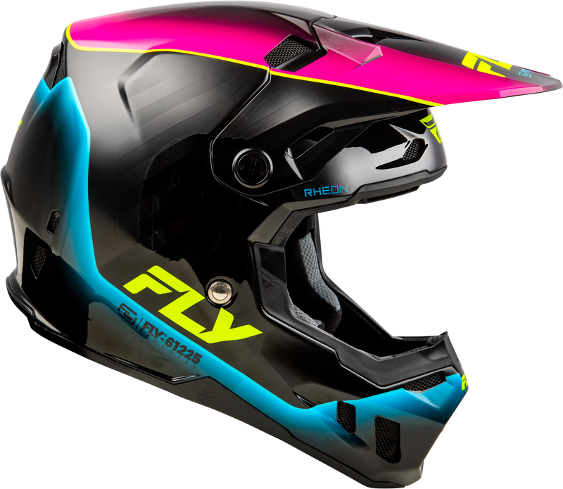 Load image into Gallery viewer, FORMULA CC UNDERGLOW HELMET BLACK/PINK/BLUE LG 73-4350L image 4
