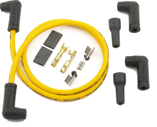 2 PLUG WIRE SET 8.8MM YELLOW 173083 image 1