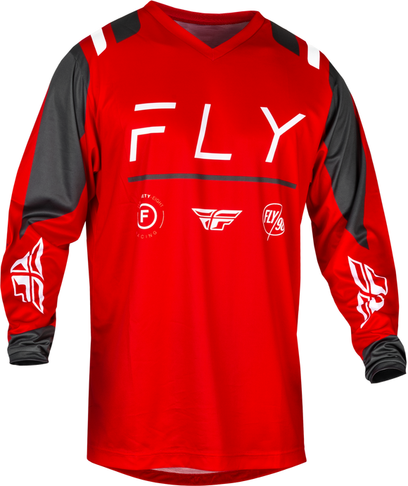 F-16 JERSEY RED/CHARCOAL/WHITE SM 377-923S image 1