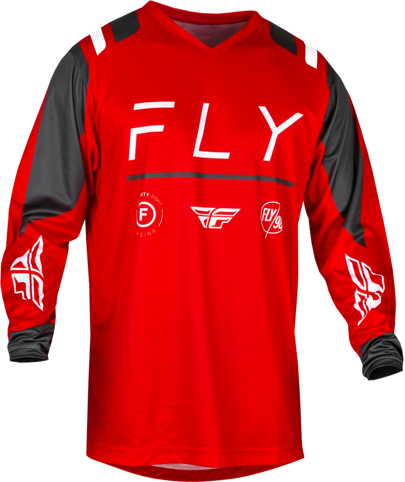 Load image into Gallery viewer, F-16 JERSEY RED/CHARCOAL/WHITE SM 377-923S image 1
