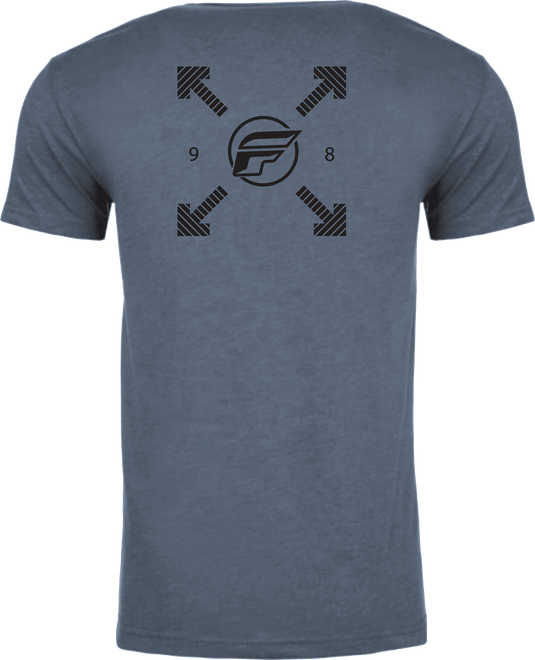 FLY LOST TEE INDIGO MD 354-0325M image 2