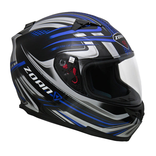 ZOAN BLADE SVS M/C HELMET - REBORN, BLUE -2XL