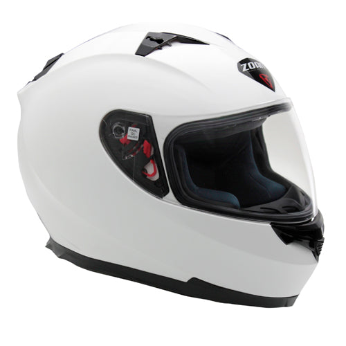 ZOAN BLADE SVS M/C HELMET - WHITE -SM