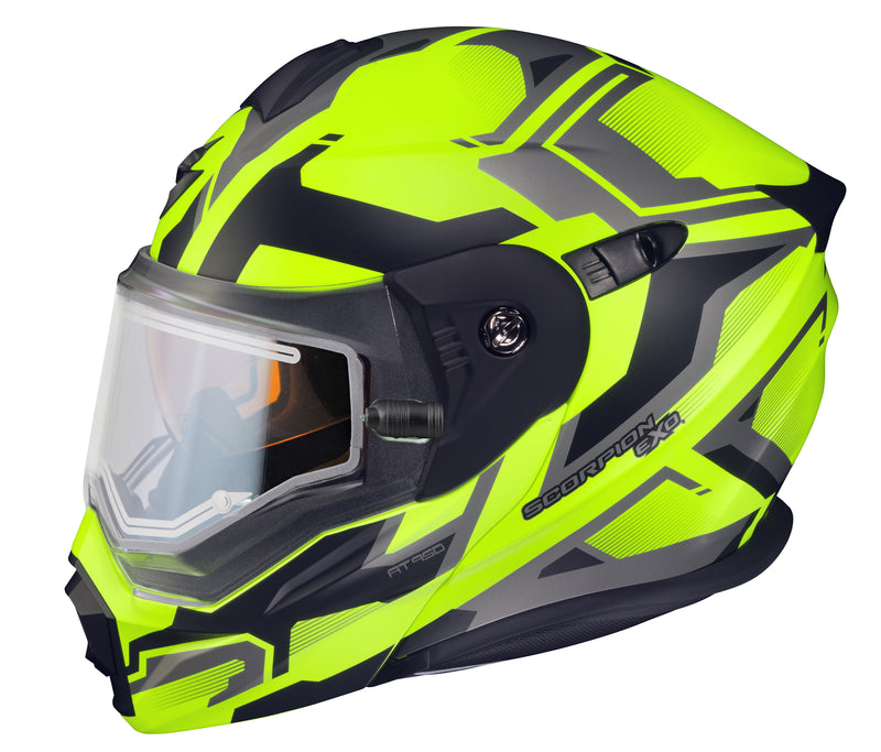 Load image into Gallery viewer, EXO-AT950 COLD WEATHER HELMET ELLWOOD HI-VIS 2X (ELECTRIC) 95-1757-SE image 2
