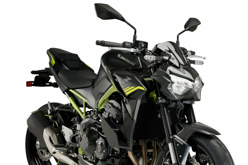 Load image into Gallery viewer, DOWNFORCE SIDE SPOILERS BLACK KAW 20284N image 1
