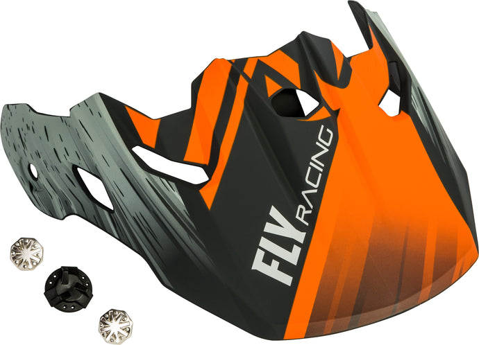 TOXIN RESIN VISOR ORANGE/KHAKI 73-88048 image 1