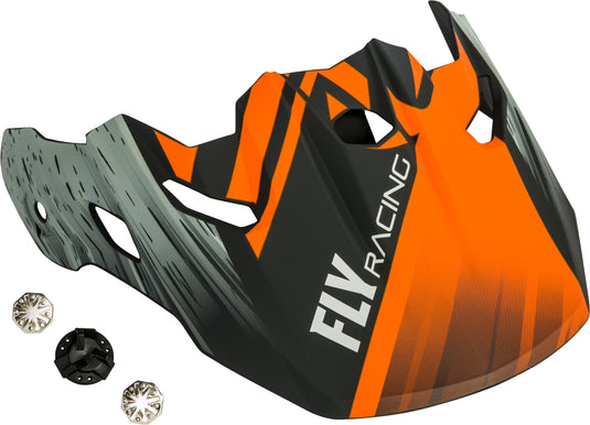 TOXIN RESIN VISOR ORANGE/KHAKI 73-88048 image 1