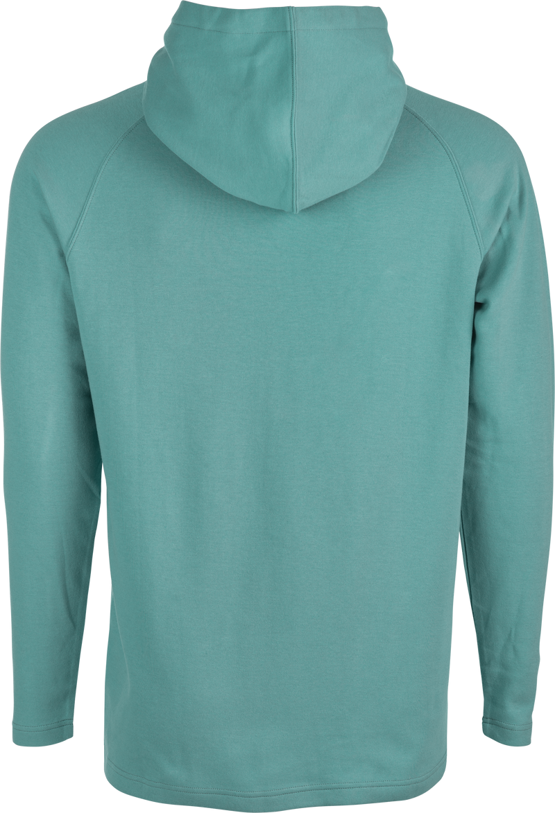 Load image into Gallery viewer, FLY WEEKENDER PULLOVER HOODIE SEA GREEN/GREY MD 354-0011M image 2
