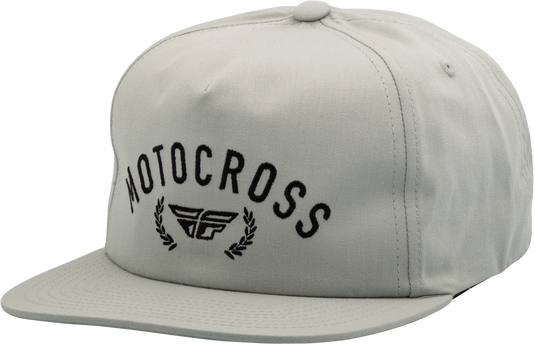 FLY CHAMPION HAT LIGHT GREY/BLACK 351-0014 image 1