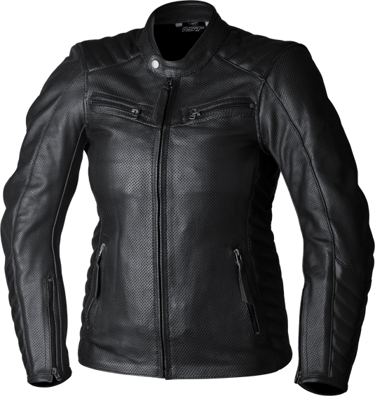 LADIES ROADSTER AIR CE JACKET BLACK LEATHER LG 103538BLK-14 image 1