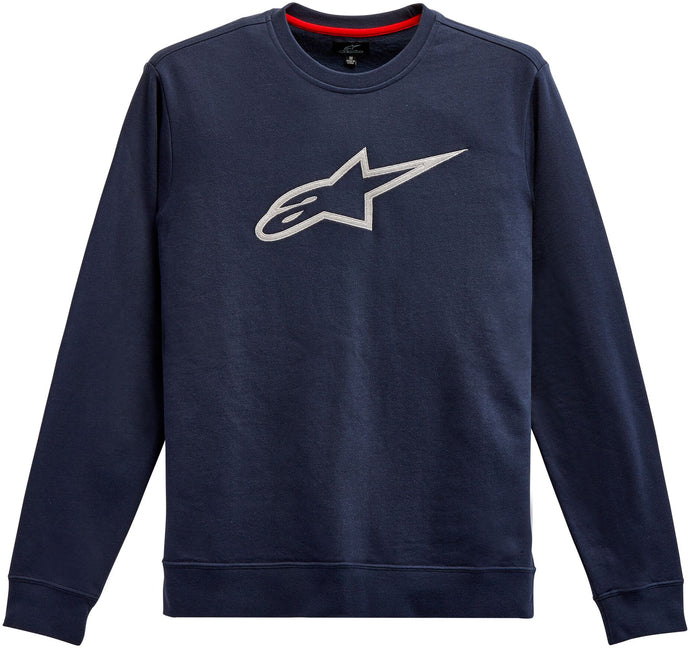 AGELESS CREW FLEECE NAVY/GREY 2X 1212-51322-7011-XXL image 1