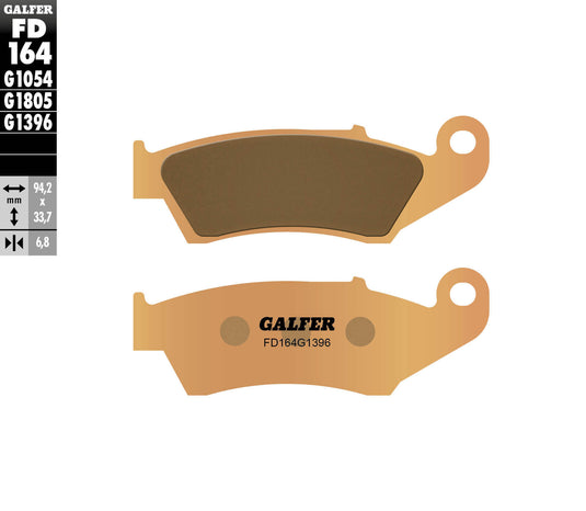 BRAKE PADS FD164G1396 image 1