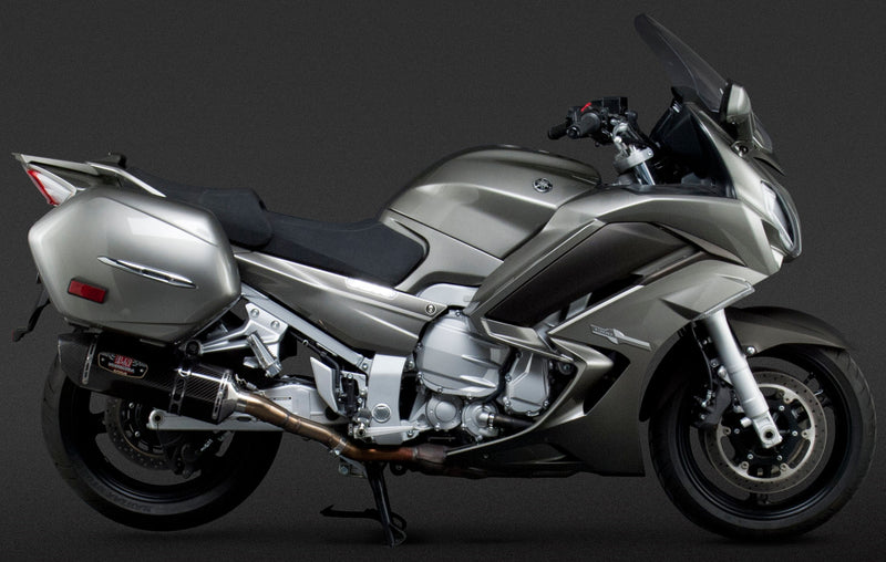 Load image into Gallery viewer, EXHAUST SIGNATURE R-77 SLIP-ON SS-CF-CF DUAL 13150E0220 image 2
