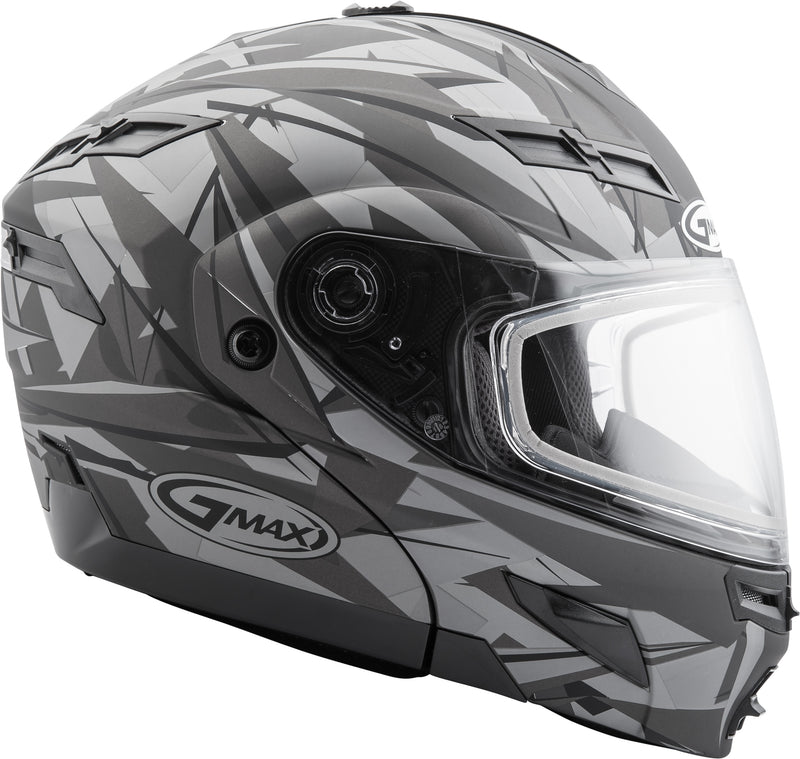 Load image into Gallery viewer, GM-54S MODULAR SCRIBE SNOW HELMET MATTE BLACK/GREY 2X G2549028 image 3
