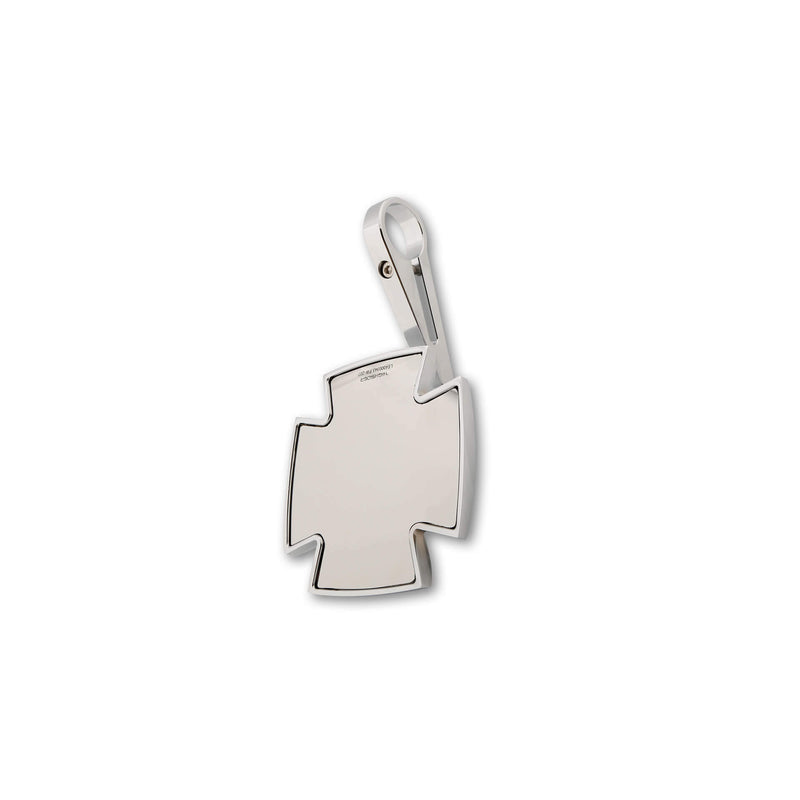 Load image into Gallery viewer, IRON CROSS BAR END MIRROR EACH CHROME 301-113 image 3
