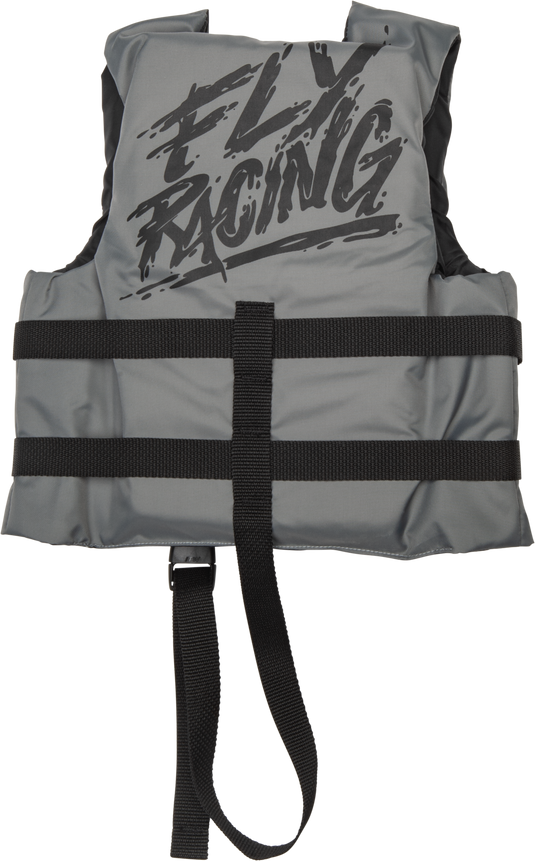 CHILD FLOTATION VEST GREY/BLACK 221-30323 image 2